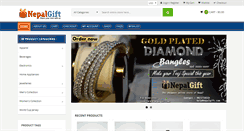 Desktop Screenshot of nepalgift.com