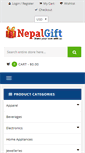 Mobile Screenshot of nepalgift.com